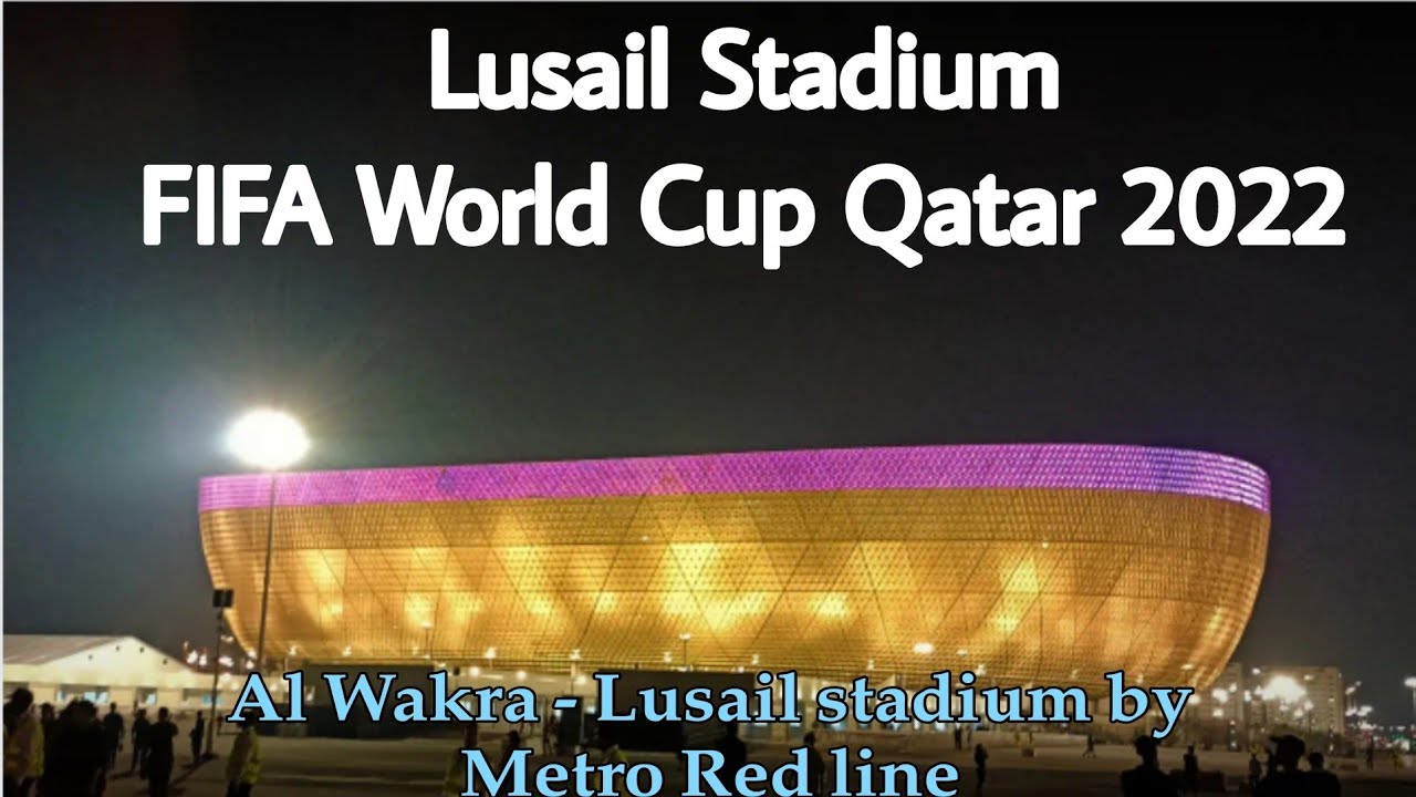 How to reach Lusail Stadium FIFA World Cup Stadium Qatar 2022 via Metro Train Red line