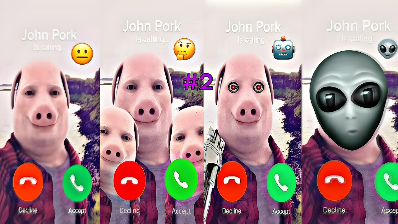 JOHN PORK IS CALLING SOUND VARIATIONS - I ANSWERED HIM