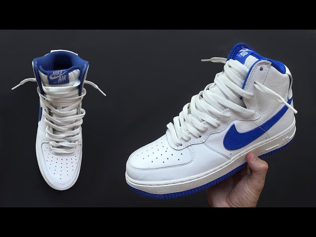 How To Lace Nike Air Force 1s Loosely (BEST WAY!) 