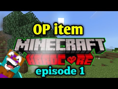 Minecraft hardcore series random item drops episode 1 - YouTube