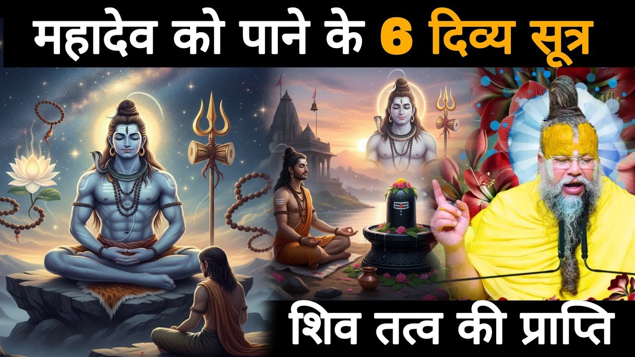 शिव तत्व की प्राप्ति- महादेव को पाने के 6 दिव्य सूत्र
