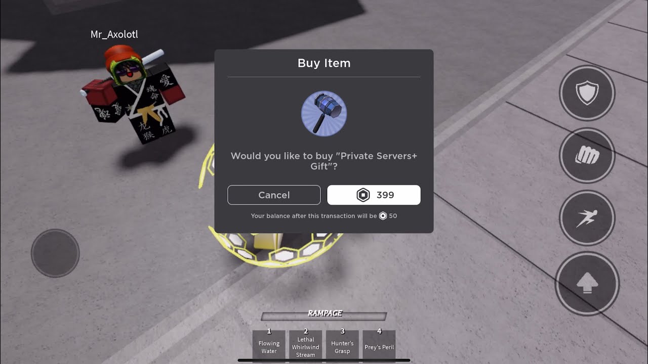 I GIFTED My Friend 399 ROBUX!!! - YouTube