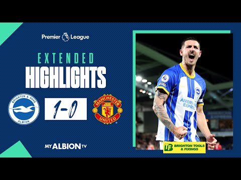 Extended PL Highlights: Albion 1 Man United 0