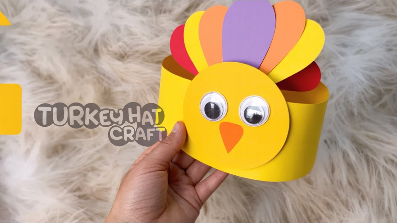 Thanksgiving Turkey Headband Craft for Classroom Fun