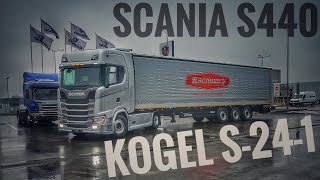 Scania S440 и Kogel S-24-1 для компании "Каспико"