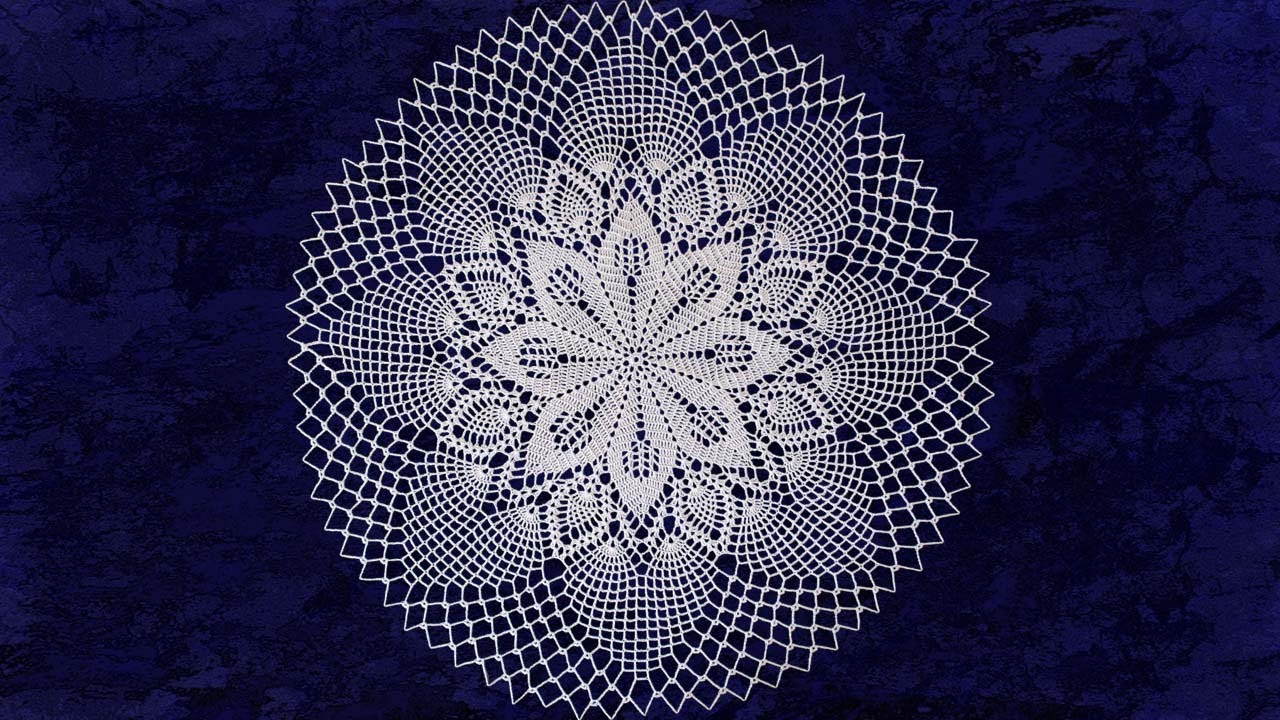 ПРОСТАЯ КРАСОТА - САЛФЕТКА КРЮЧКОМ 