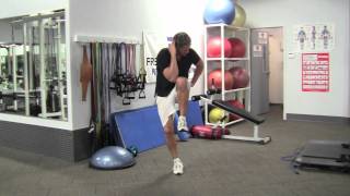 Standing Crossover Crunch