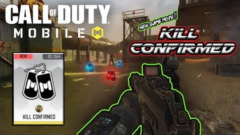 NEW GAME MODE KILL CONFIRMED in Call of duty: Mobile