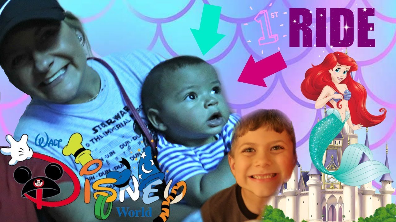 BABY'S FIRST DISNEY RIDE EVER! - YouTube