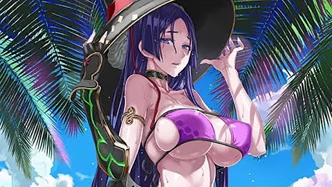 تحميل 源頼光 Fgo 水着