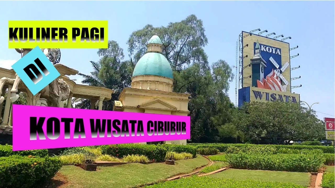 Kuliner pagi di kota wisata cibubur 