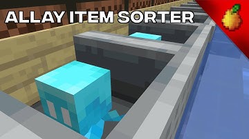 Instant Activation Allay Item Sorter