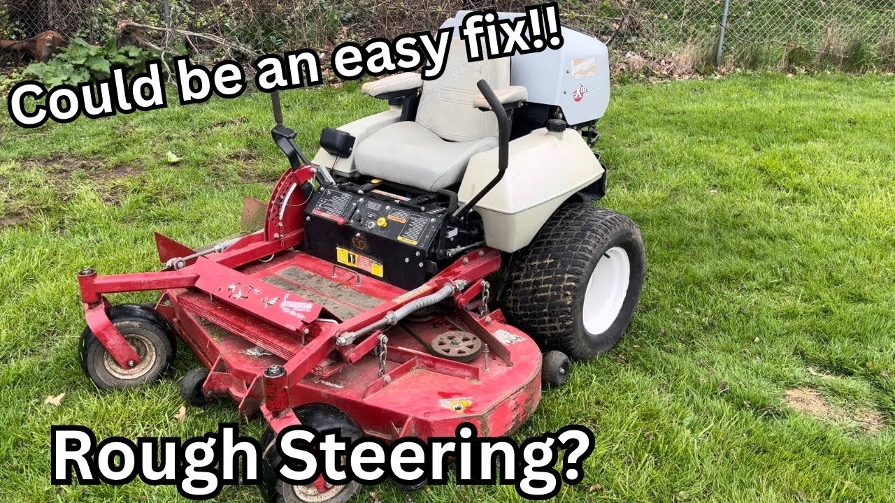 Jerky Steering On Zero Turn Mower? Could Be an Easy Fix! YouTube