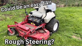 Jerky Steering On Zero Turn Mower? Could Be an Easy Fix!
