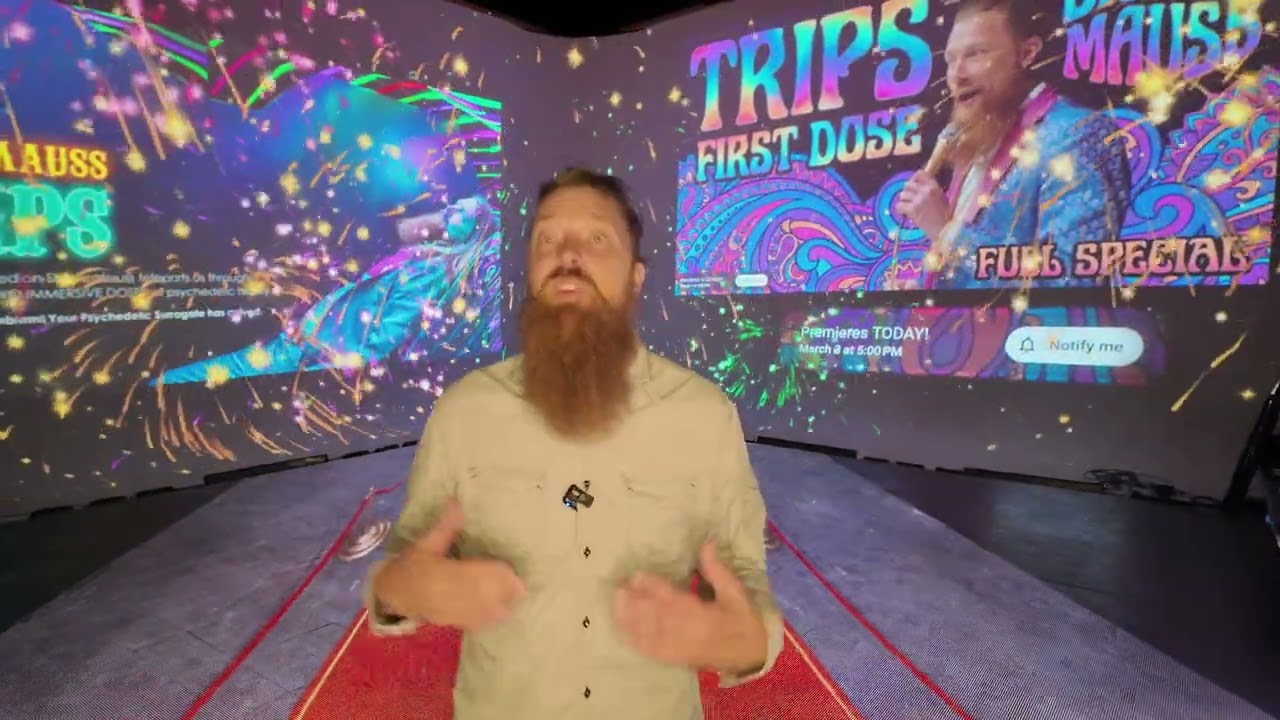 Tonight's Premier of The 'First Dose' of The Two-Part Psychedelic Comedy Special TRIPS!