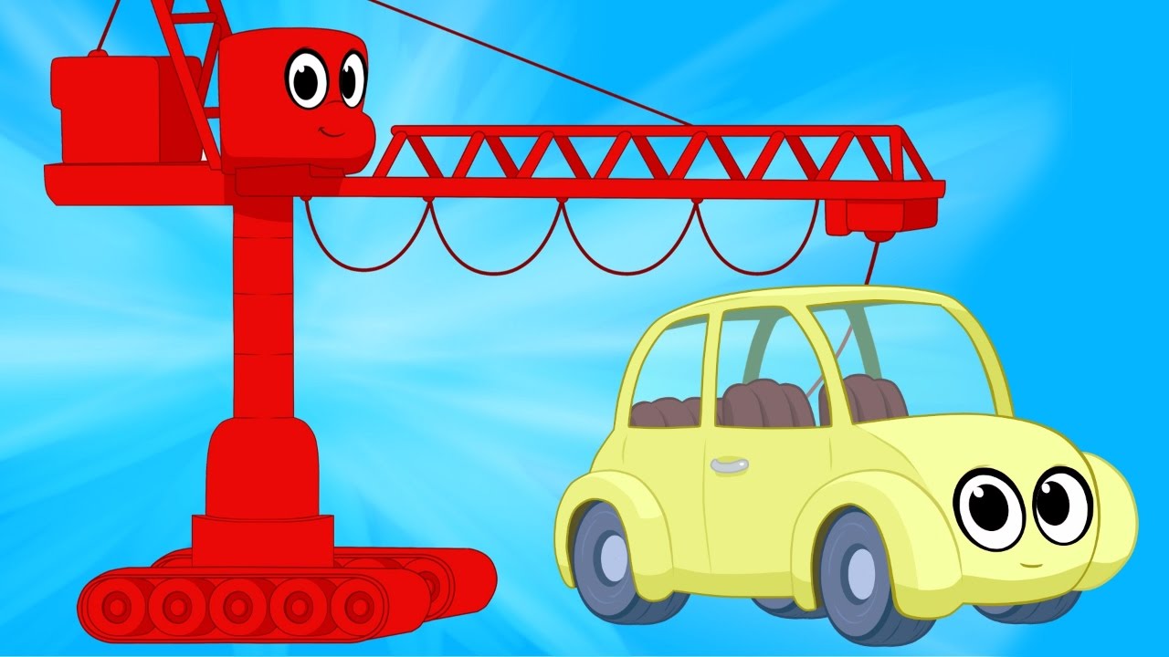 Cranes And Cars with Morphle Animations For kids YouTube