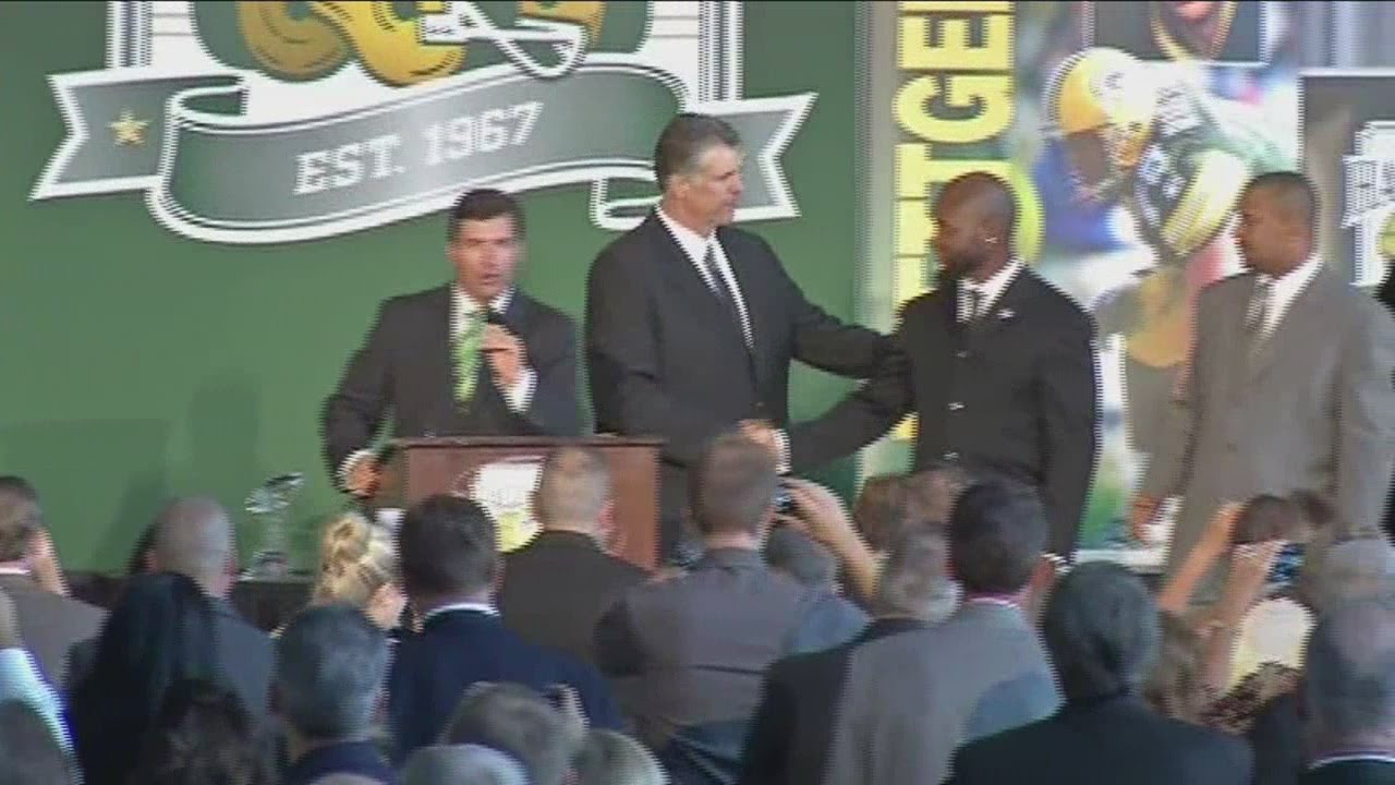 Green, Ruettgers inducted into Packers Hall of Fame