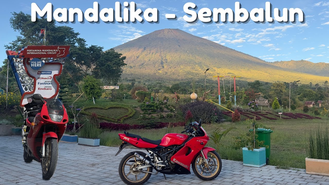 EP 7 | DARI SELATAN KE UTARA PULAU LOMBOK | SOLO TOURING NINJA RR JAKARTA - NTT #touring #ninjarr
