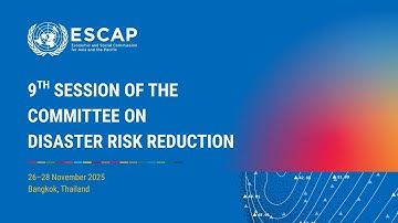 Committee on Disaster Risk Reduction, Ninth Session (Day 2 - Afternoon)