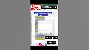 Trik penjumlahan berbeda baris di excel dengan cepat #shorts #excel TikTok