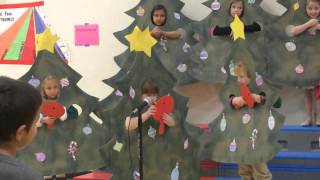 Kaylee's Kindergarten Christmas Program Part 2
