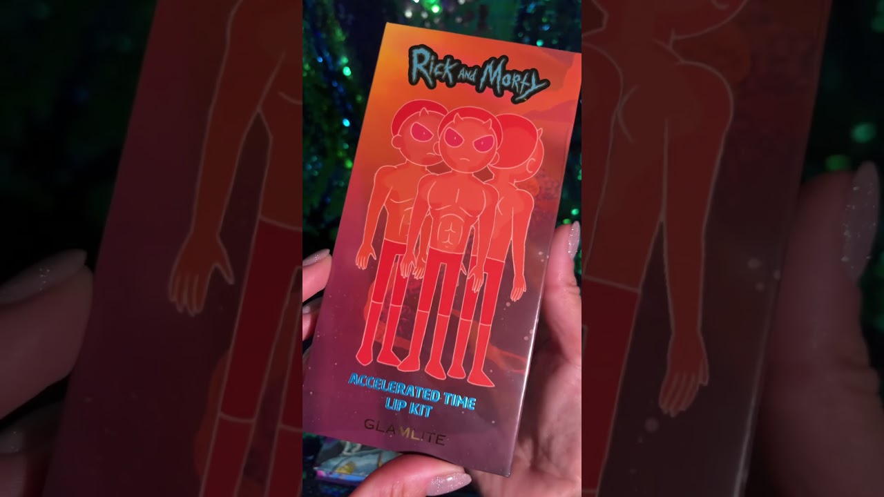 RICK AND MORTY X GLAMLITE LIP KIT 