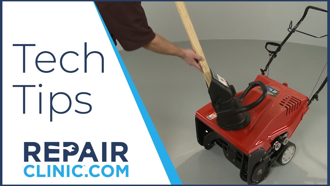How to Make Pulley Removal Easy on a Snow Blower - Tech Tips from ...