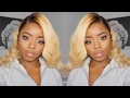 HOW I CUSTOMIZE AND LAY MY LACE FRONTAL BLONDE WIG ft. RPG SHOW