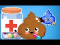 Medicine is not CANDY Little Poo Poo! | Silly Health and Safety Songs by Papa Joel’s English