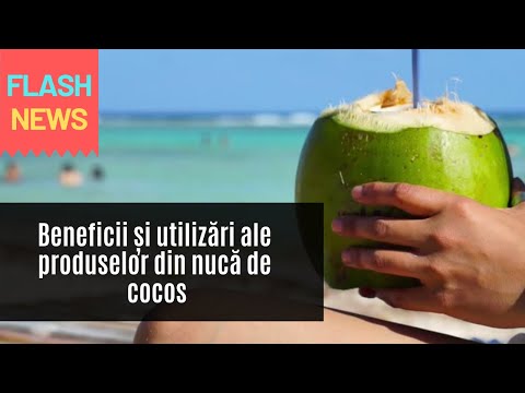 Beneficii și utilizări ale produselor din nucă de cocos