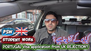 Student Life in UK 🇬🇧 | Part-Time Work &amp; PSW | Portugal visa rejection?