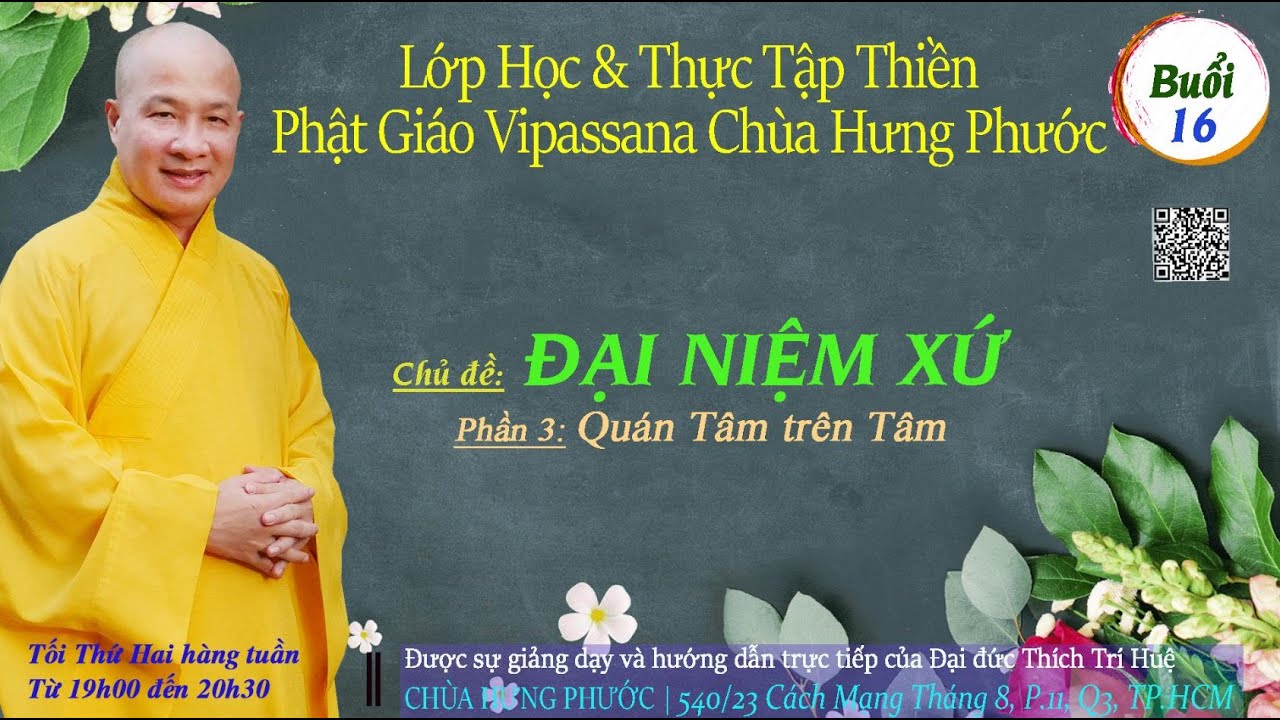 QUÁN TÂM TRÊN TÂM - TU LÀ ĐƯA TÂM RỜI DỤC VÀ CÁC ÁC PHÁP THAM SÂN SI || Đại Đức THÍCH TRÍ HUỆ