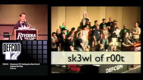 DEFCON 17 - Maximum CTF  - Getting the Most Out of Capture the Flag