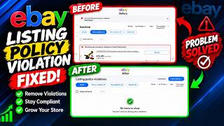 How to Remove Ebay Policy Violation listing