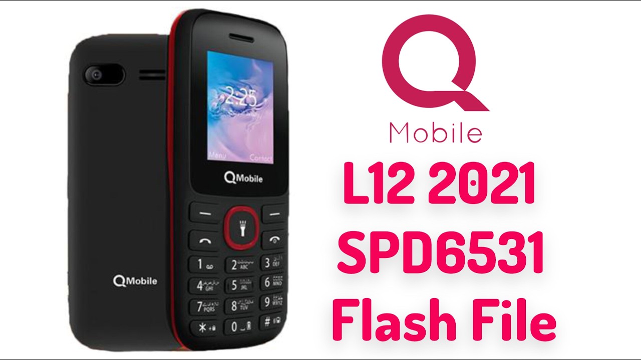 QMobile L12 2021 Flash File+Boot Key By RJ MOBILES