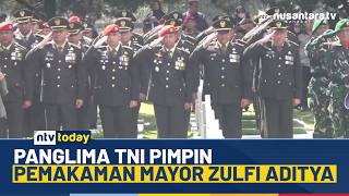 Mayor Infanteri Anumerta Zulfi Aditya Dimakamkan Secara Militer Di Bandung