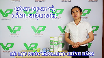 Giới thiệu cách nhận biết Lõi lọc nước Kangaroo chính hãng !