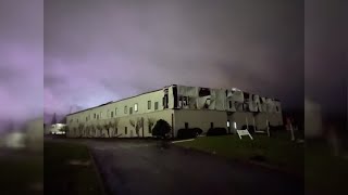 East Brainerd & Grace Baptist Academy Tornado damage