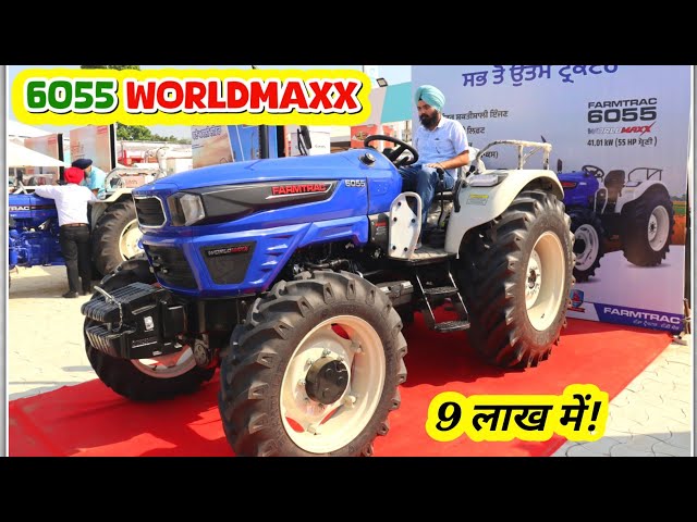 Farmtrack 6055 Worldmaxx (24 Speeds) Shuttle Shift Detailed Review