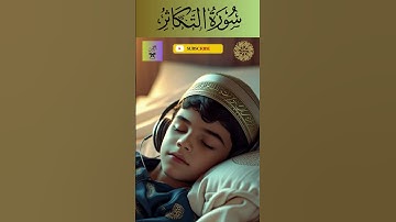 Surah At Takathur  سورة التكاثر