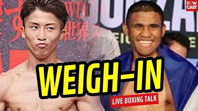 Inoue vs Tapales Weigh-in Talk and Reaction - YouTube