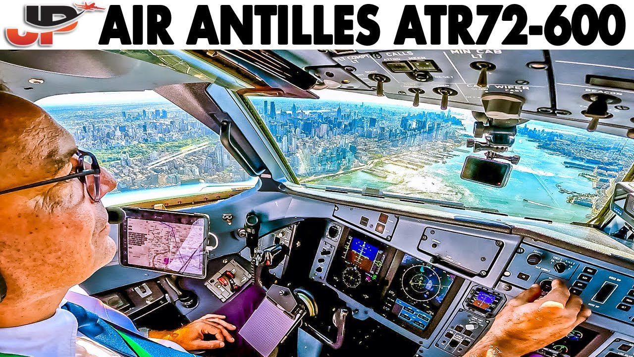 31 hours flying across 3 Continents on an ATR-72 with Epic views of NY City, Montreal...