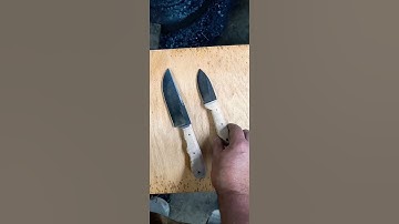 Part 2 New Knife Progress | #shorts #knifemaking #blacksmith