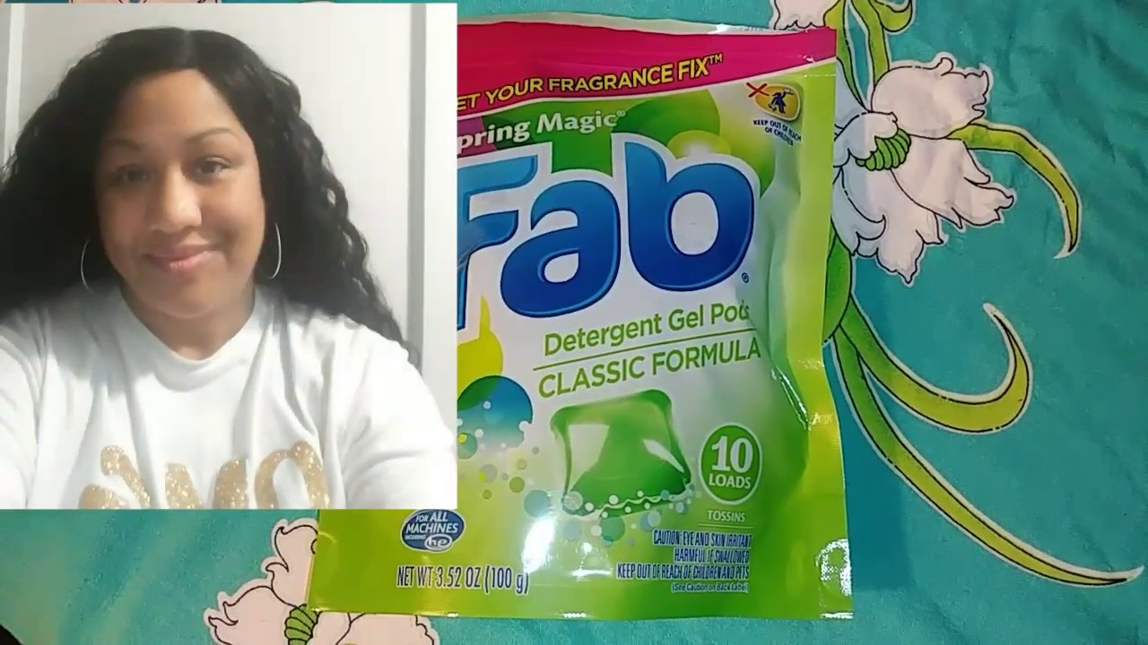 Fab Laundry Pods Review (Dollar Tree Find) YouTube
