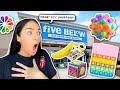 Fidget Toy Shopping at Five Below + Store Bought Slime Shopping!🌈💰