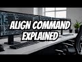 11|AutoCAD Command ALIGN