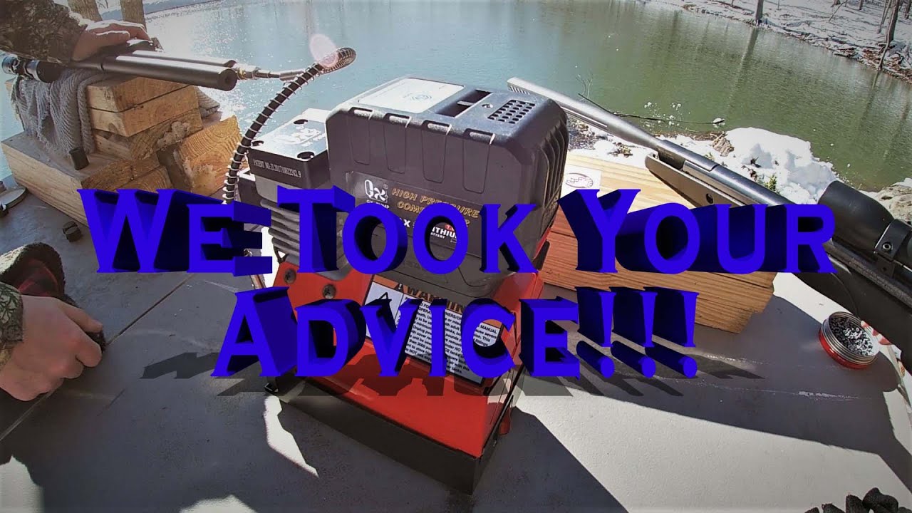 Air Venturi Avenger .22 PCP GX EL12 Rechargeable Air Compressor JSB