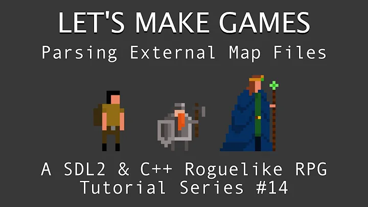 Parsing External Map/Level Files In C++ & SDL :: How To Make A Game #14