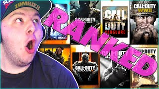 All Cod Zombies Games Ranked - Tier List