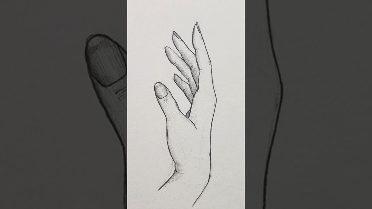 Easy hand drawing trick must try ❤️ #artworks #drawing #drawingtutorial